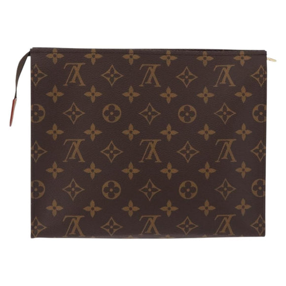 LOUIS VUITTON Monogram Poche Toilette 26 Pouch M47542 LV Auth mr2808V