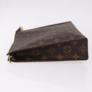 LOUIS VUITTON Monogram Poche Toilette 26 Pouch M47542 LV Auth mr2808V-4