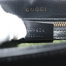GUCCI Shoulder Bag Leather Black Gold 589474 Auth mr2812-25