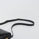GUCCI Shoulder Bag Leather Black Gold 589474 Auth mr2812-8
