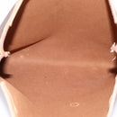 CELINE Macadam Canvas Tote Bag PVC Leather Brown Gold Auth mr2820-11