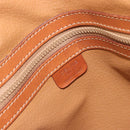 CELINE Macadam Canvas Hand Bag PVC Leather Brown Gold Auth mr2823-17