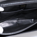 CELINE Shoulder Bag Leather Black Gold Auth mr2828-16