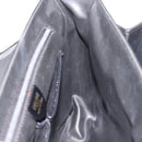 CELINE Shoulder Bag Leather Black Gold Auth mr2828-17