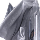 CELINE Shoulder Bag Leather Black Gold Auth mr2828-18