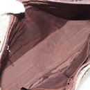 BURBERRY Nova Check Shoulder Bag Canvas Brown Gold Auth mr2829-16