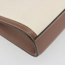 BURBERRY Shoulder Bag Canvas 2way Brown Gold Auth mr2830V-14