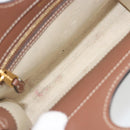 BURBERRY Shoulder Bag Canvas 2way Brown Gold Auth mr2830V-18
