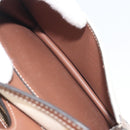 BURBERRY Shoulder Bag Canvas 2way Brown Gold Auth mr2830V-23