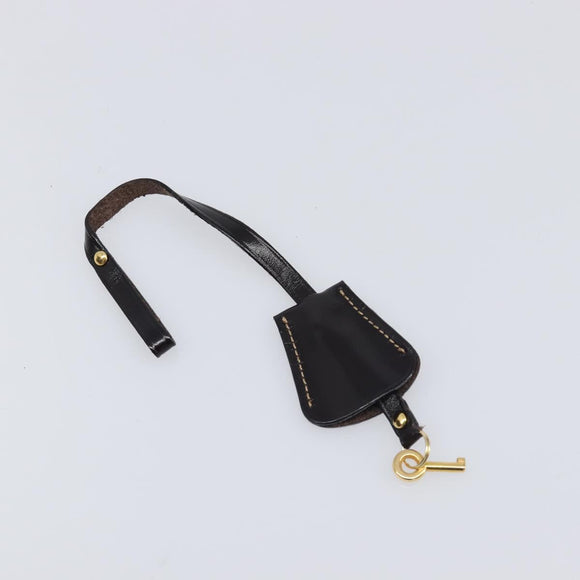 FENDI Zucca Canvas Vanity Hand Bag Black Brown Auth mr2833