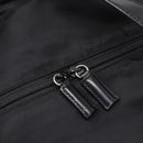 PRADA Tote Bag Nylon Black Silver Auth mr2834-10