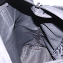 PRADA Tote Bag Nylon Black Silver Auth mr2834-19