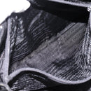 PRADA Pocono Tote Bag Nylon Black Silver Auth mr2839-23