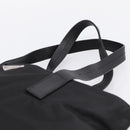 PRADA Pocono Tote Bag Nylon Black Silver Auth mr2839-8