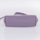 PRADA Hand Bag Mesh Sequins Purple Silver Auth mr2840-10