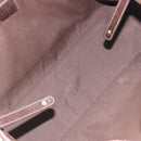 GUCCI GG Canvas Web Sherry Line Tote Bag Brown Gold 163805 Auth mr2841-16