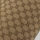 GUCCI GG Canvas Tote Bag Beige Gold 269945 Auth mr2849-14