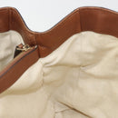 GUCCI GG Canvas Tote Bag Beige Gold 269945 Auth mr2849-20