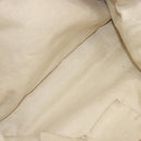 GUCCI GG Canvas Tote Bag Beige Gold 269945 Auth mr2849-25