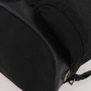 PRADA Backpack Nylon Black Silver Auth mr2851-16