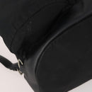 PRADA Backpack Nylon Black Silver Auth mr2851-17