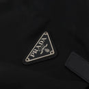 PRADA Backpack Nylon Black Silver Auth mr2851-19