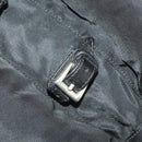 PRADA Backpack Nylon Black Silver Auth mr2851-20
