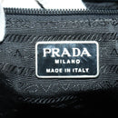 PRADA Backpack Nylon Black Silver Auth mr2851-25