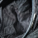 PRADA Backpack Nylon Black Silver Auth mr2851-27
