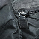 PRADA Backpack Nylon Black Silver Auth mr2851-28
