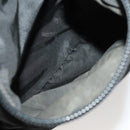 PRADA Backpack Nylon Black Silver Auth mr2851-29