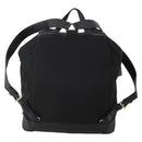 PRADA Backpack Nylon Black Silver Auth mr2851-2