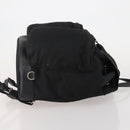 PRADA Backpack Nylon Black Silver Auth mr2851-3