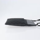 GUCCI GG Canvas Shoulder Bag Black Silver 27639 Auth mr2854-3