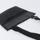 GUCCI GG Canvas Shoulder Bag Black Silver 27639 Auth mr2857-6