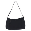 Miu Miu Shoulder Bag Nylon Black Silver Auth mr2866A-2