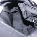 Miu Miu Shoulder Bag Nylon Black Silver Auth mr2866A-20