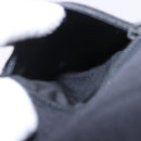 Miu Miu Shoulder Bag Nylon Black Silver Auth mr2866A-23