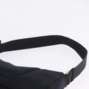 Miu Miu Shoulder Bag Nylon Black Silver Auth mr2866A-8
