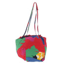 BOTTEGA VENETA Hand Bag Canvas Multicolor Auth mr2869-1
