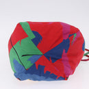 BOTTEGA VENETA Hand Bag Canvas Multicolor Auth mr2869-6