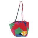 BOTTEGA VENETA Hand Bag Canvas Multicolor Auth mr2869-13
