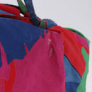 BOTTEGA VENETA Hand Bag Canvas Multicolor Auth mr2869-3