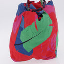 BOTTEGA VENETA Hand Bag Canvas Multicolor Auth mr2869-5