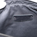 BOTTEGA VENETA INTRECCIATO Shoulder Bag Leather Black Silver Auth mr2878V-15