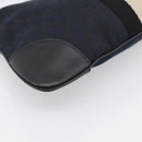 GUCCI GG Canvas Jackie Sherry Line Hand Bag Black Silver 001 4057 Auth mr2879A-14