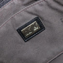 FENDI Zucchino Canvas Hand Bag Black Gold Auth mr2880A-18