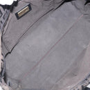 FENDI Zucchino Canvas Hand Bag Black Gold Auth mr2880A-19