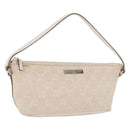 GUCCI GG Canvas Accessory Pouch Beige Gold 039 1103 2123 Auth mr2881-1