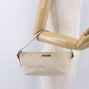 GUCCI GG Canvas Accessory Pouch Beige Gold 039 1103 2123 Auth mr2881-22